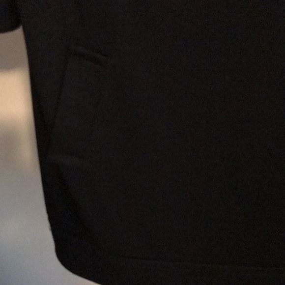 EUC KENSIE BLACK 3/4 SLEEVE DRESS BUTTONS & POCKET ACCENTS 2 LINED POCKETS. SZ M - Picture 6 of 8